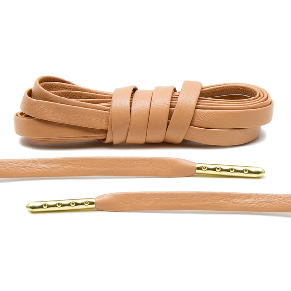 Genuine Leather Laces in Olive - Cobbler's Choice Co.